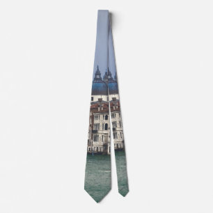 Gravata Canal grande da arquitectura da cidade de Veneza,