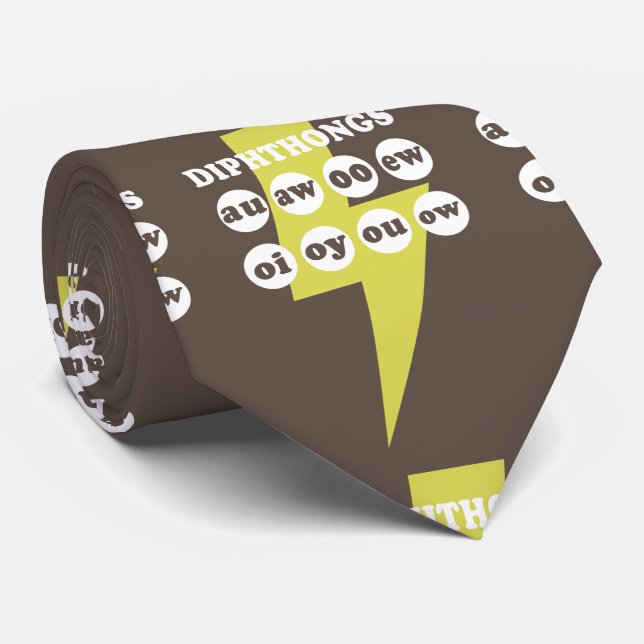 Gravata Canções aprendendo inglês com fones (Rolled)