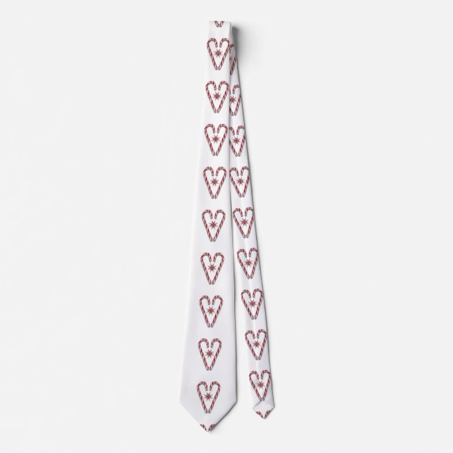 Gravata Candy Cane Heart (Frente)