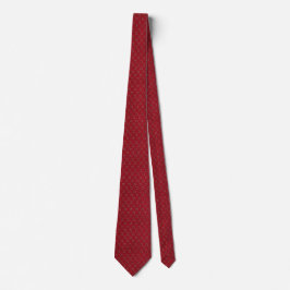 Gravata Candy Cane - Red Men's Custom Christmas Necktie