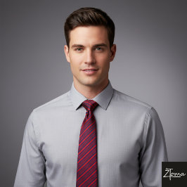 Gravata Candy Cane Stripe Red blue Bow Festive Christmas 