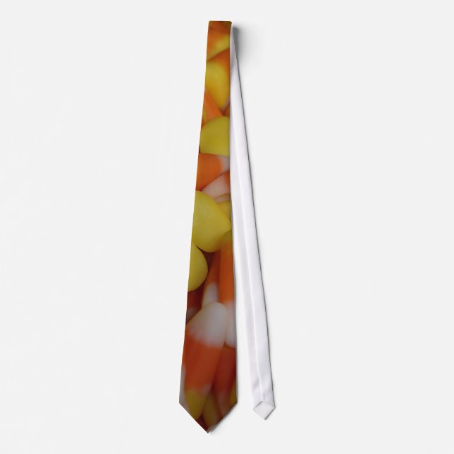 Gravata Candy Corn Tradicional (Frente)