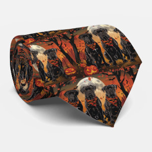 Gravata Cane Corso Halloween Spooky