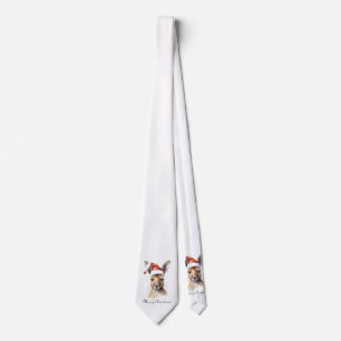 Gravata Canguru de Natal, personalizável
