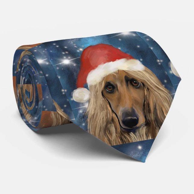 GRAVATA CÃO AFEGÃO     (Rolled)