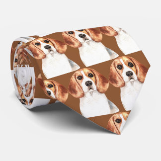 Gravata Cão-de-bico-marrom