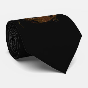 Gravata Cão de filhote de cachorro bonito escuro de