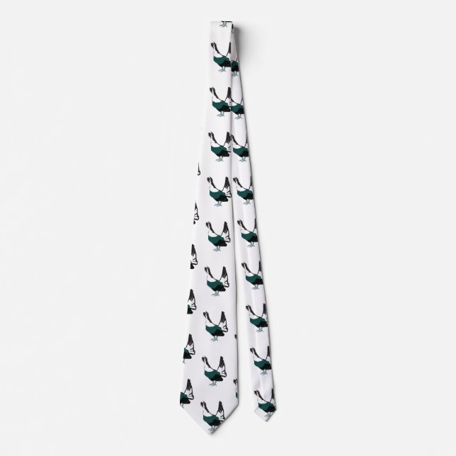 Gravata Capercaillie bird Art Tie (Frente)