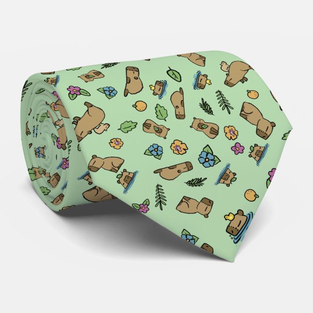 Gravata Capivara (Rolled)