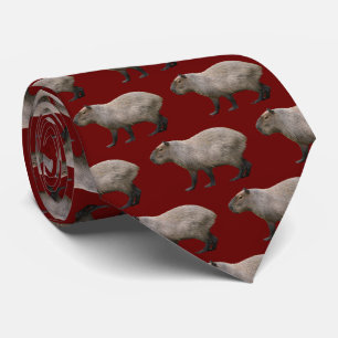 Gravata Capybara Neck Tie