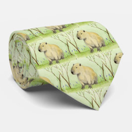 Gravata Capybara Neck Tie
