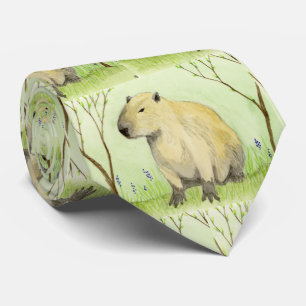Gravata Capybara Neck Tie