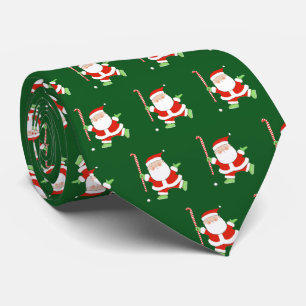 Gravata Cara de Natal de Hóquei em Campo