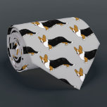 Gravata Cardigan Welsh Corgis<br><div class="desc">Esta gravata original do Corgi faz um presente de excelente para pais de cães! Disponível em várias cores, esta gravata legal faz uma declaração para quem ama Cardigan Welsh Corgis. Um presente incrível para a cara que veste empate para negócios, ou para eventos especiais como programas de feriados, shows de...</div>