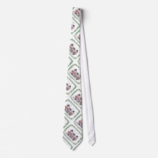 Gravata Caroling Mic, Mac & Moe Tie (Frente)