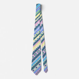 Gravata Carousel Ride Men's Neck Tie