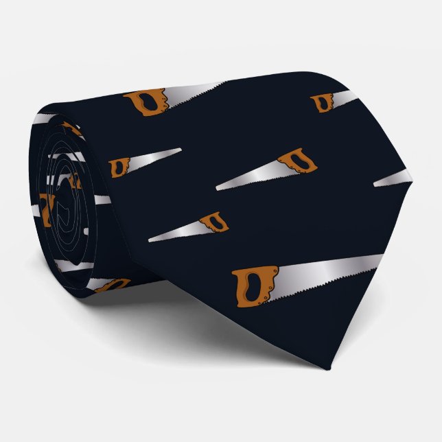 Gravata Carpinteiros De Madeira De Diversão Velho (Rolled)