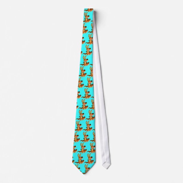 Gravata Cartoon Bonito Kangaroo Joey Tie (Frente)