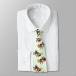 Gravata Casal Mint Funny Ladybug para o homem