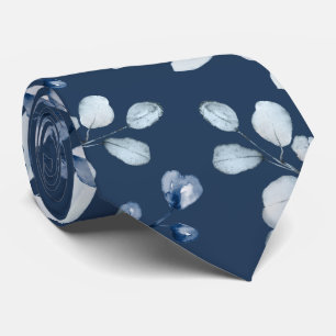 Gravata Casamento Azul Navy Profundo Verde Eucalipto Azul 