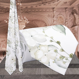 Gravata Casamento de 1ª Primavera Florais da Elegância Bra