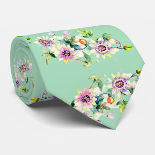 Gravata Casamento do Elegante Floral Green Groom