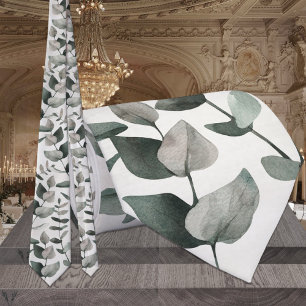 Gravata Casamento Eucalipto Verde Sage & Emerald