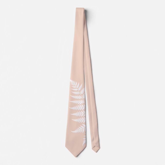 Gravata Casamento Simplesmente Elegante com Samambaia Bran (Frente)