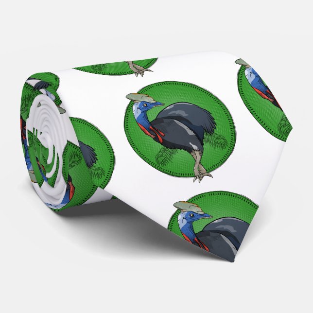 Gravata Cassowary (Rolled)