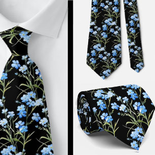 Gravata Casual Flores Selvagens Boho Escritório