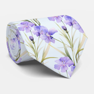 Gravata Casual Flores Silvestres Boho