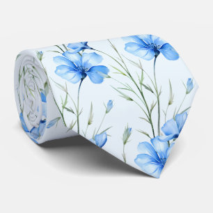 Gravata Casual Flores Silvestres Boho