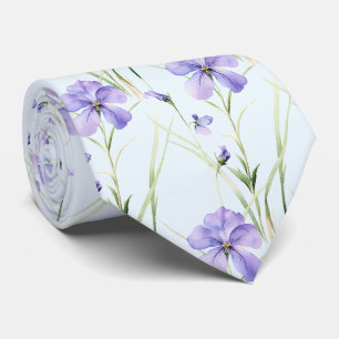 Gravata Casual Flores Silvestres Boho