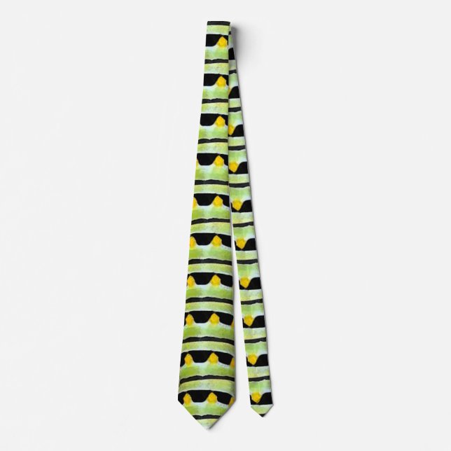 Gravata Caterpillar Pattern Design (Frente)
