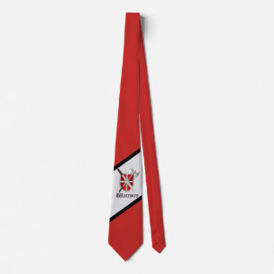 Gravata Cavaleiros Vikings Guerreiros Mascot Futebol Neckt