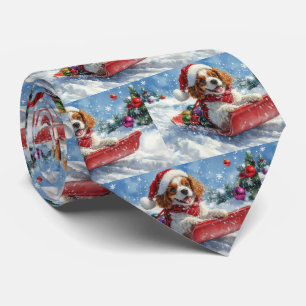 Gravata Cavalier King Charles Spaniel Dog Sledge Natal