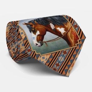 Gravata Cavalo de Guerra de Bay Pinto Design