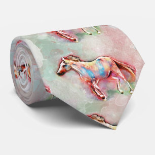 Gravata Cavalo na aguarela