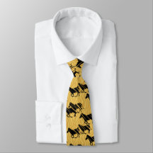 Cavalos Correntes Necktie