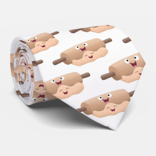 Gravata Cavilha rolante e cartoon para pastelaria