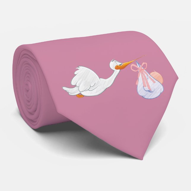 Gravata Cegonha no trabalho (Rolled)