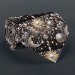 Gravata Celestial Pattern Diamond<br><div class="desc">Elegant Blue & White Diamond Gem Star Pattern Necktie Add a fresh, sophisticated touch to your wardrobe with this striking blue and white diamond star pattern necktie. The crisp white diamond motifs shimmer against a rich blue backdrop, accented with subtle star details for a hint of celestial charm. The combination...</div>