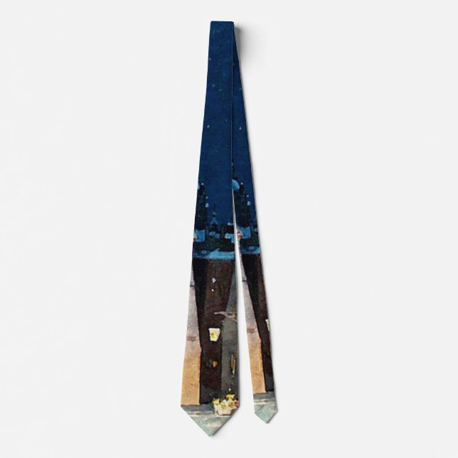 Gravata Cenografia 1893 do palco do teatro (Frente)