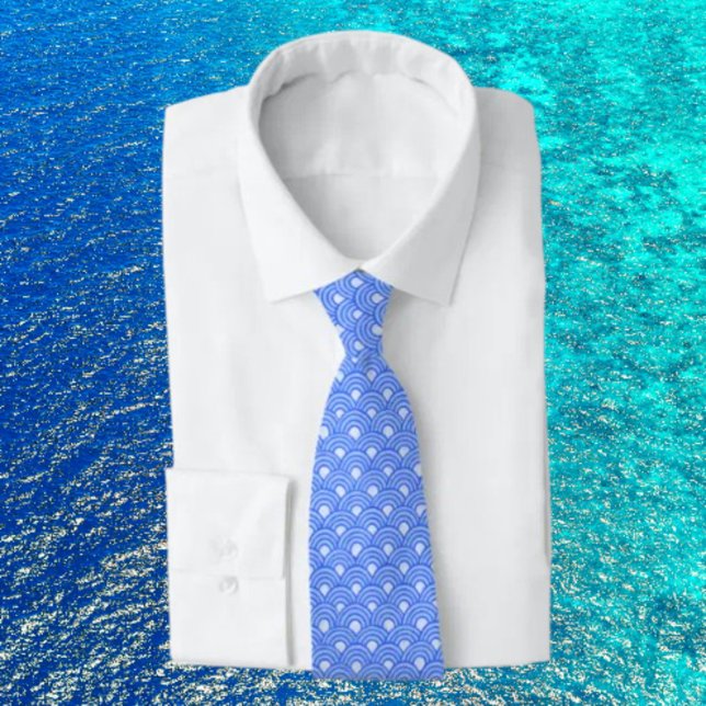Gravata Cerulean Scales Necktie (Criador carregado)