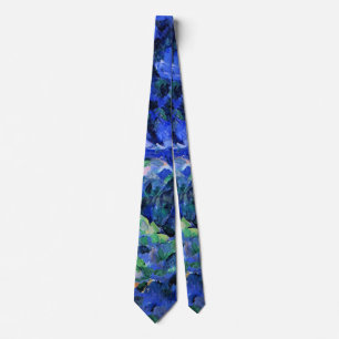 Gravata Cezanne - Paisagem Azul