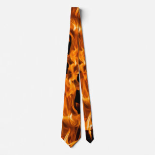 Gravata Chama laranja