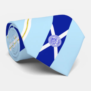Gravata Charlotte (Carolina do Norte), bandeira da cidade,