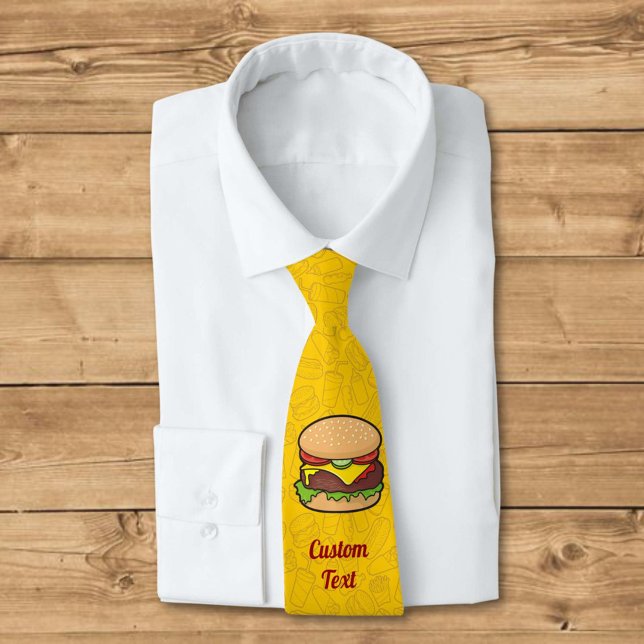 Gravata Cheeseburger Tie (Criador carregado)