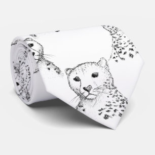Gravata Cheetah Pattern.