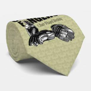 Gravata Cheire os meus dedos (hóquei)